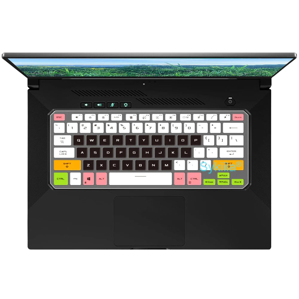 Keyboard Cover for ASUS TUF Gaming A15 A16 A17 A18 F15 F16 F17 FX507 FX607 FA608 FA808 FX608 Silicone Protector Skin Case 15 16